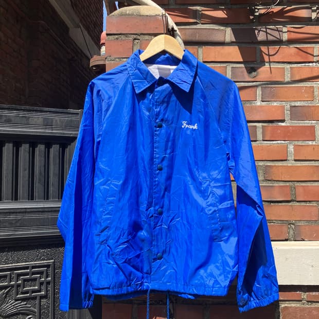 AUBURN Sportswear 90‘s 블루 코치 자켓 S