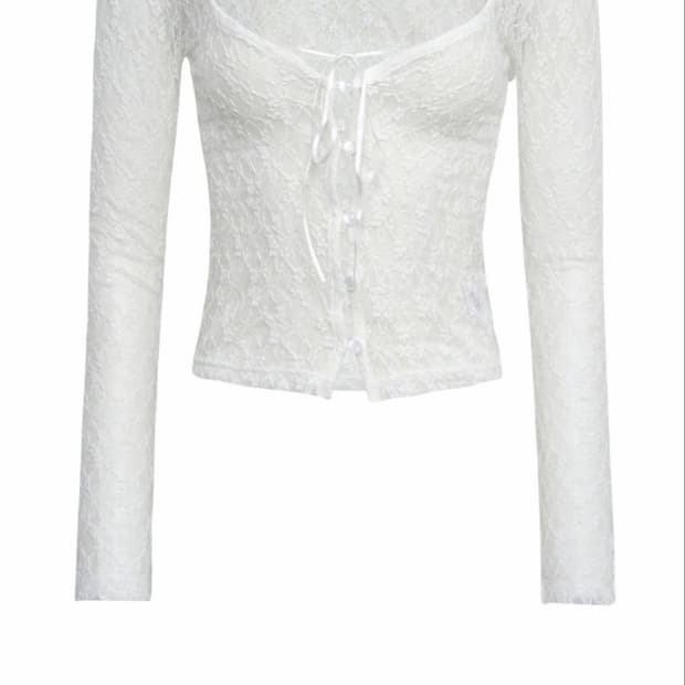 쓰리타임즈 로맨틱 레이스 가디건 Romantic lace cardigan
