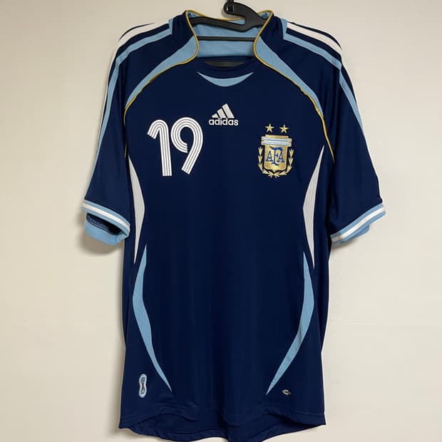 아르헨티나 메시 2006 wc 레플리카 져지