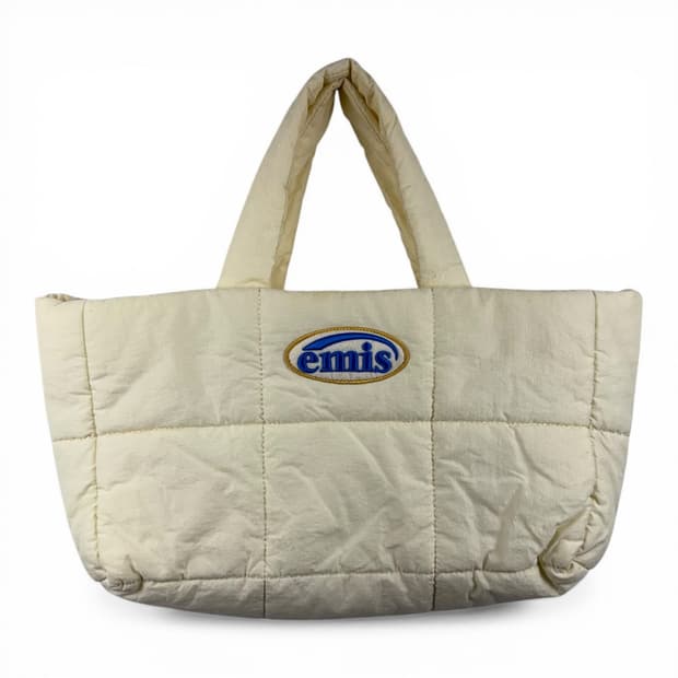 (OS) 이미스 와펜 패디드 숄더백 아이보리