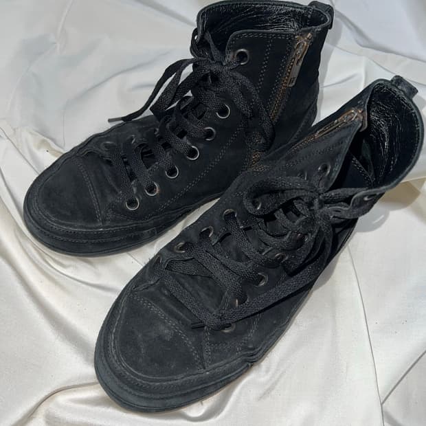 앤드뮐미스터 스웨이드 스니커즈