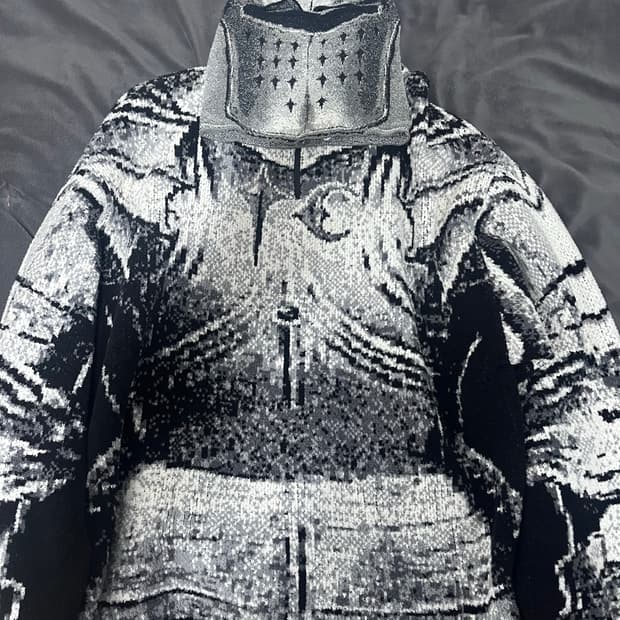 떠그클럽 기사 니트집업,바라클라바