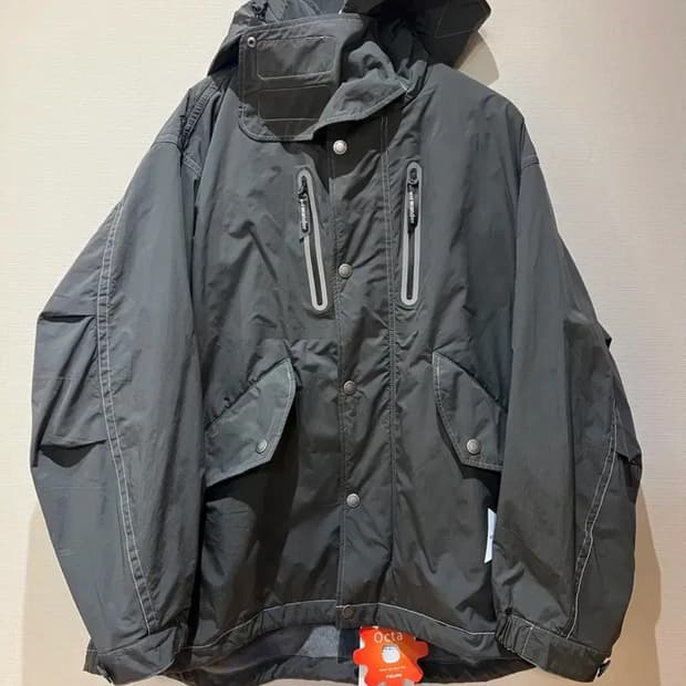 앤드원더 andwander fishtail octa coat(s/m)