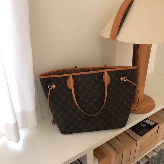 루이비통 모노그램 캔버스 네버풀