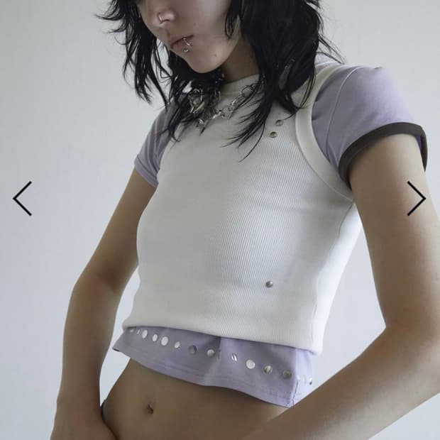 데어드 반팔 라벤더