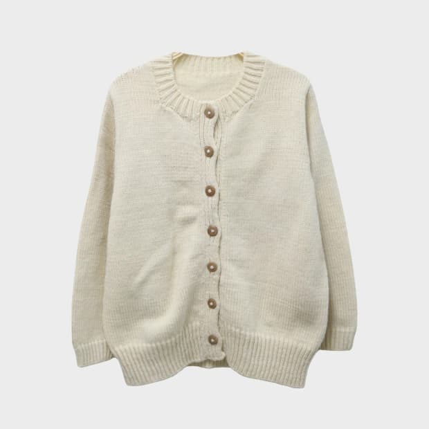 오네갸루 울 가디건 61235