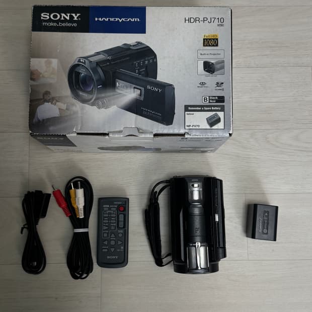 소니 캠코더 핸디캠 HDR-PJ710