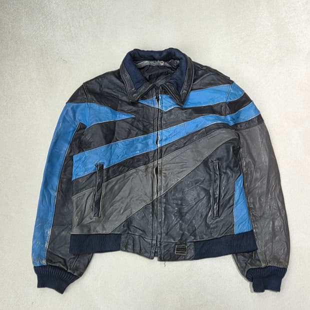 CHILL FACTOR 레이싱 레더자켓 s09152