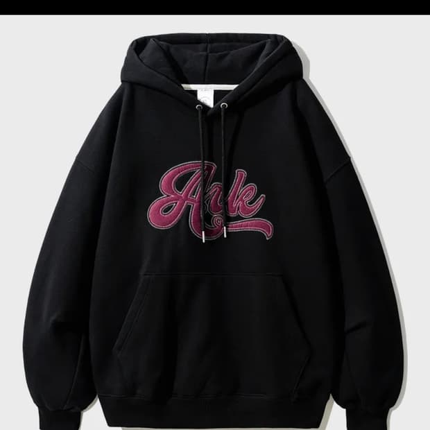 제멋 후드티 블랙