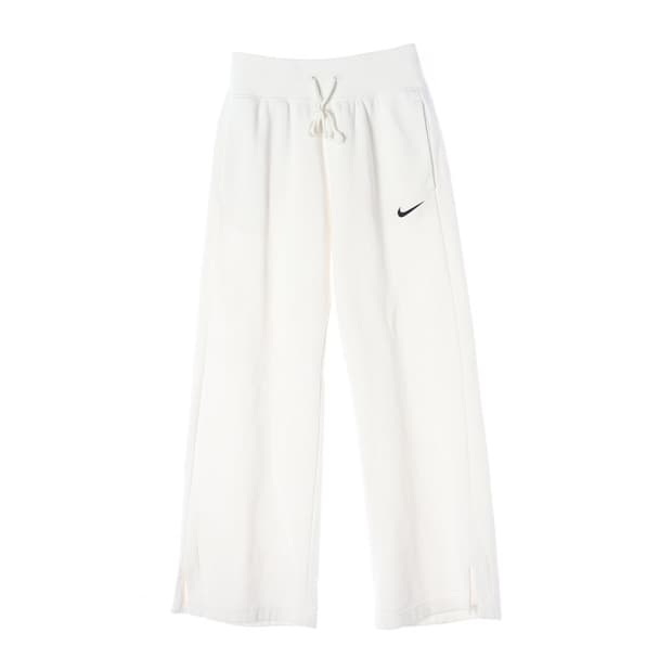 NIKE 아이보리 스우시 플리스 조거팬츠 M