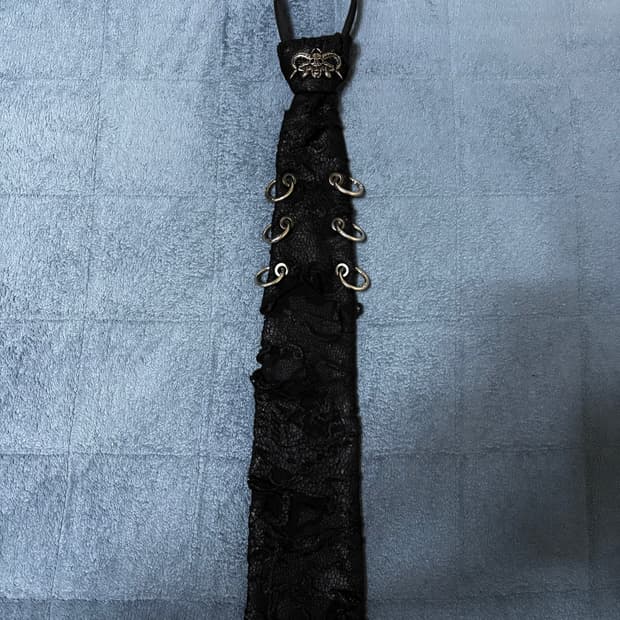 Devil Fashion Gothic 넥타이