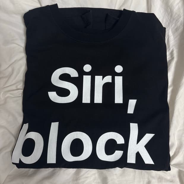 오도어 Siri, box tee