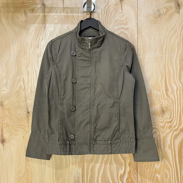 히스테릭 글래머 90's 밀리터리 후크 버튼 자켓