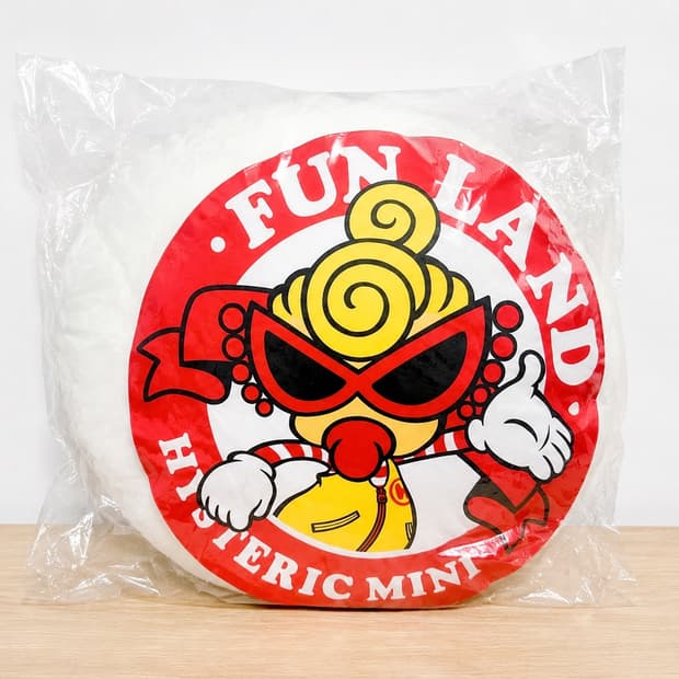 HYSTERIC MINI FUN LAND 원형 쿠션 커버 (백로고)