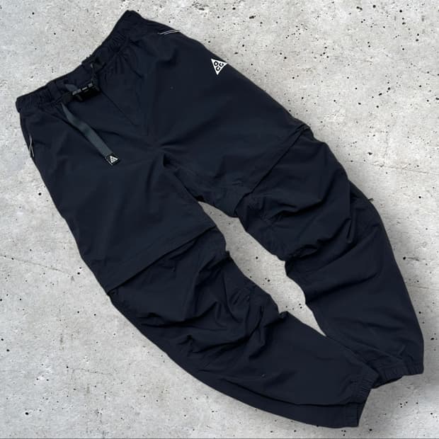 [XL] 나이키 ACG 하이크 리펠 트레일 팬츠 블랙 A848