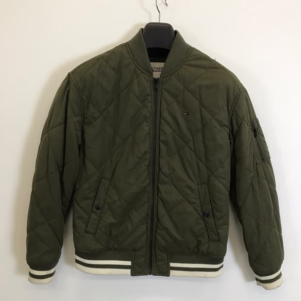 타미힐피거 퀼팅 패딩점퍼 [여성S]