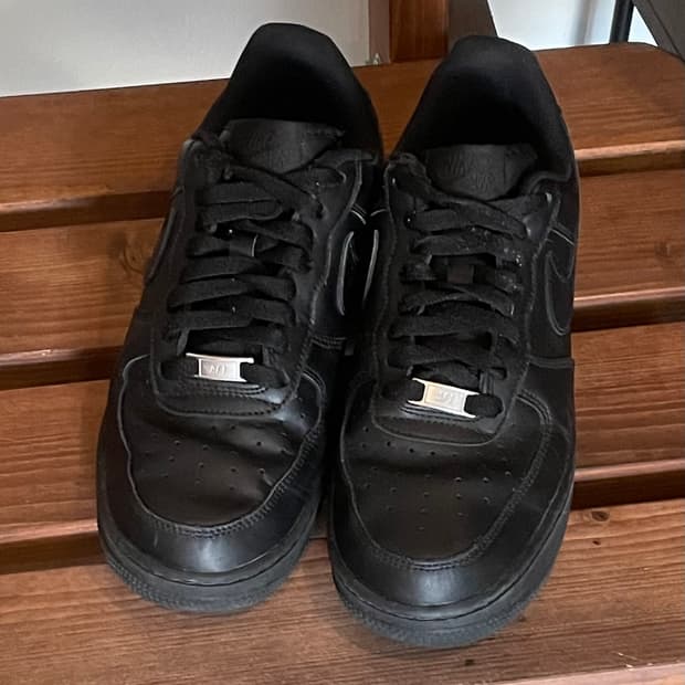 나이키 에어포스1 블랙 260