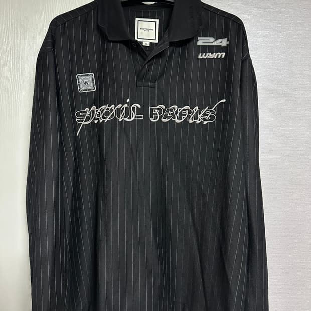 [24fw] 우영미 스트라이프 럭비 티셔츠