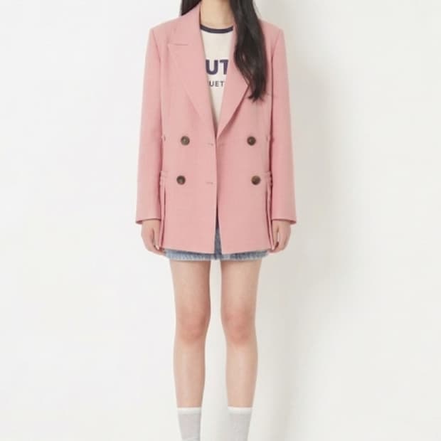 럭키슈에뜨 더블 자켓 36사이즈