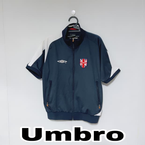 엄브로 잉글랜드 블록코어 올드스쿨 반팔 져지