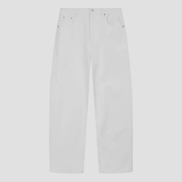 르아르 에브리데이 커브드 데님(아이보리) m