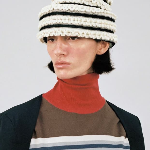 어썸니즈 슈가로프 햇 스트라이프 크림