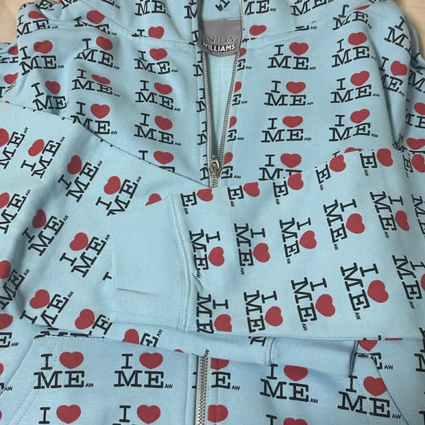 애슐리 윌리엄스 후드 블루 M