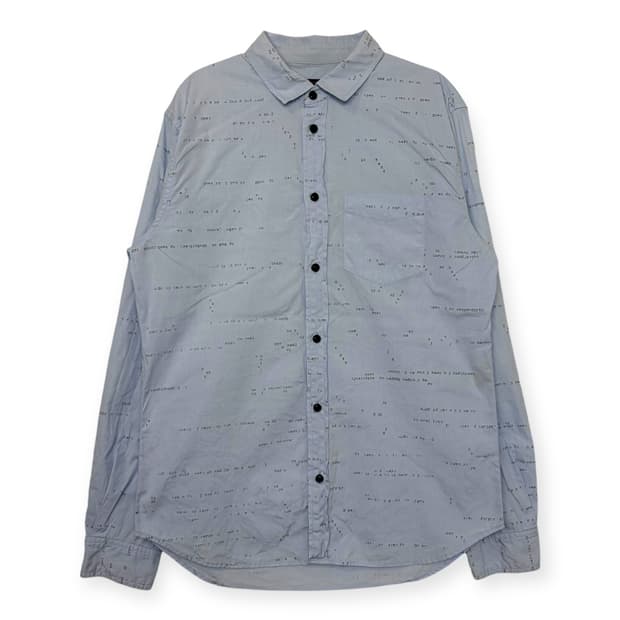 마크제이콥스 레터링 패턴 셔츠