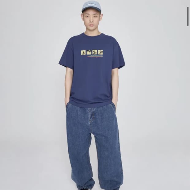 예스아이씨 25s/s 반팔티 Cobalt Blue S