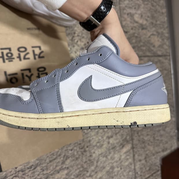 나이키 조던 로우 그레이 280