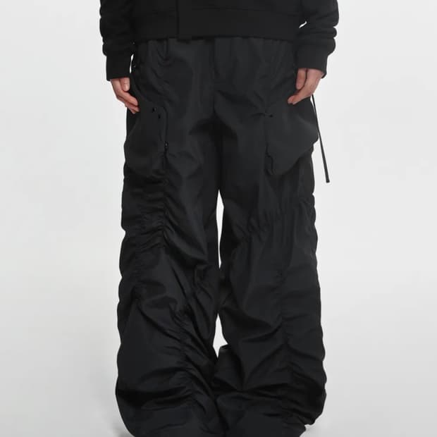NACHE SMOCKING CONVEX PANTS (UNISEX)