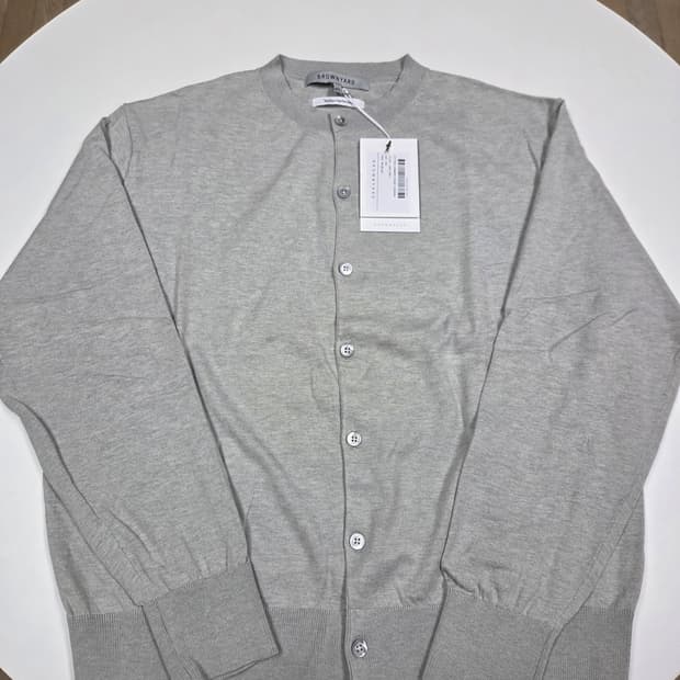 브라운야드 코튼캐시미어 라운드 가디건 3사이즈