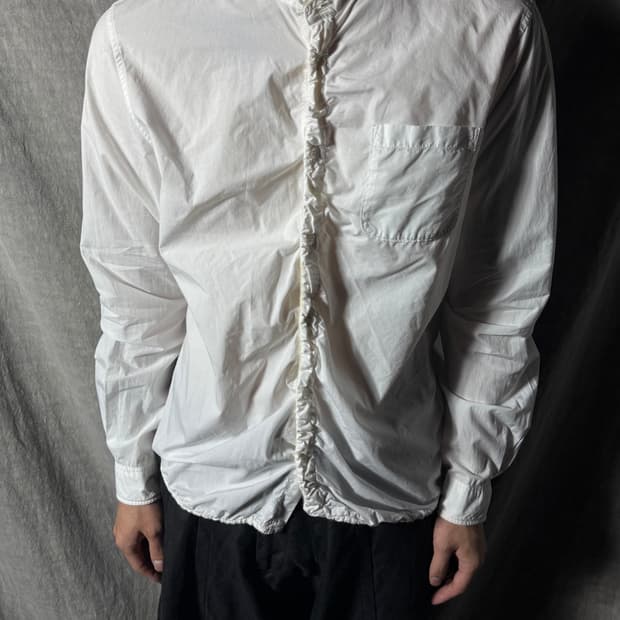 Undercover 18ss 축융 컷아웃 셔츠