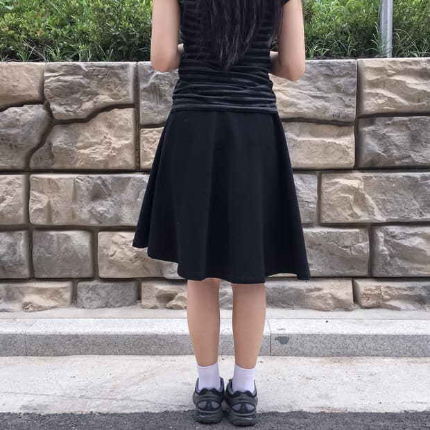Comme des garcons skirt