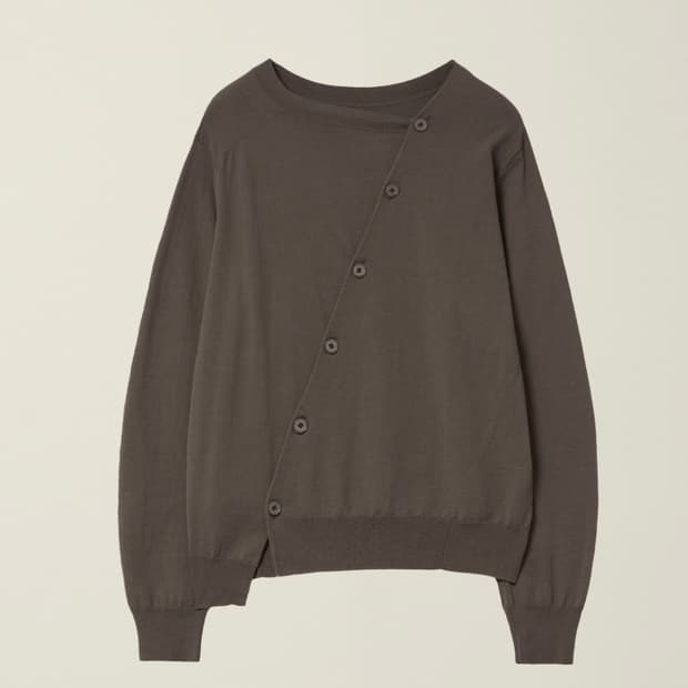 2 WAY CARDIGAN MODERN MOCHA