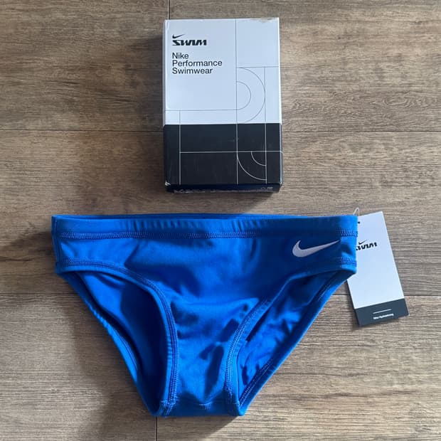 나이키 워터폴로 스윔 브리프 게임로얄 28