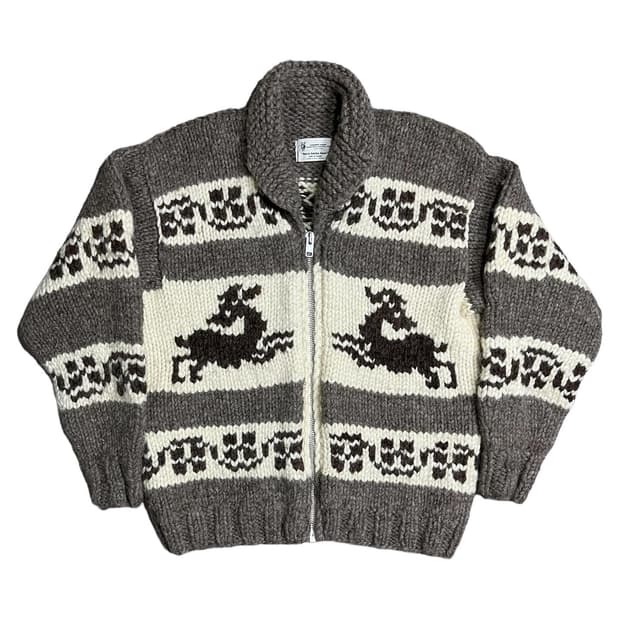 [L] VTG CAN 헤비 버진 울 코위찬 자켓
