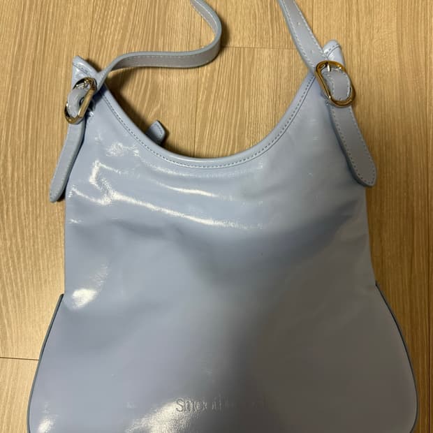 스무드무드 에트나 스몰 블루 숄더백