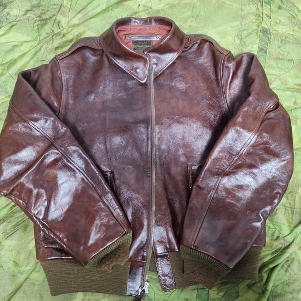 버즈릭슨 a-2 말가죽 44사이즈