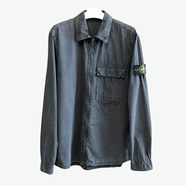 [M] 스톤아일랜드 올드이펙트 오버셔츠 자켓