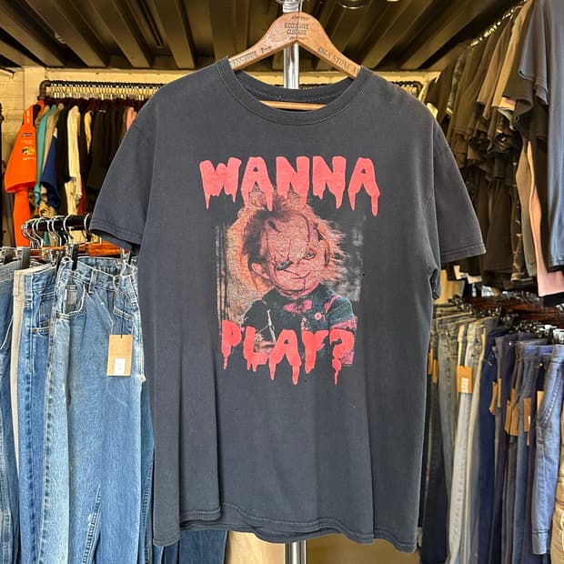처키 Chucky 영화 프린팅 티셔츠