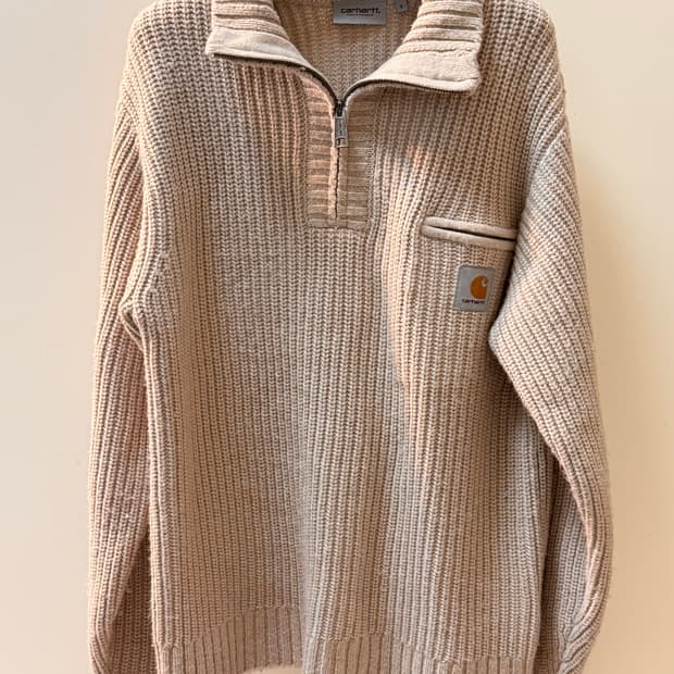 칼하트 하프집업 스웨터 S