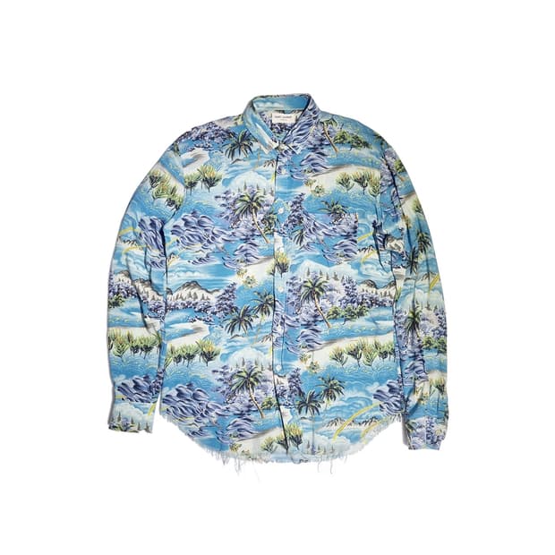 [SAINT LAURENT]HAWAIIAN SHIRTS 41 SIZE