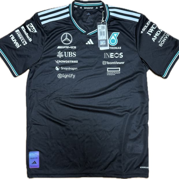 메르세데스 2025 어센틱 티셔츠