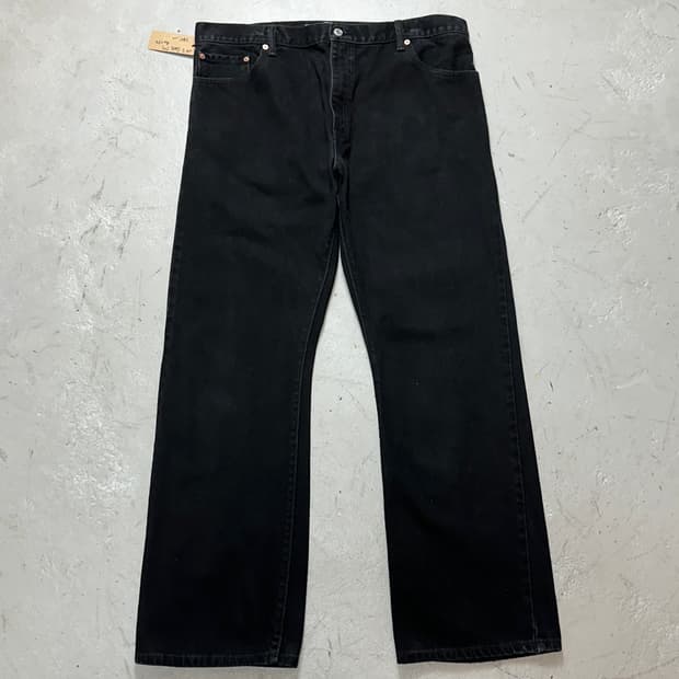 00’s 리바이스 517 블랙 부츠컷 플레어진