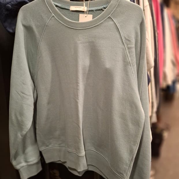 (마지막특가) 슬로우앤드 민트색 맨투맨