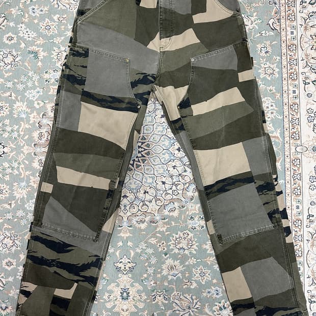 (33)칼하트WIP 카모 더블니