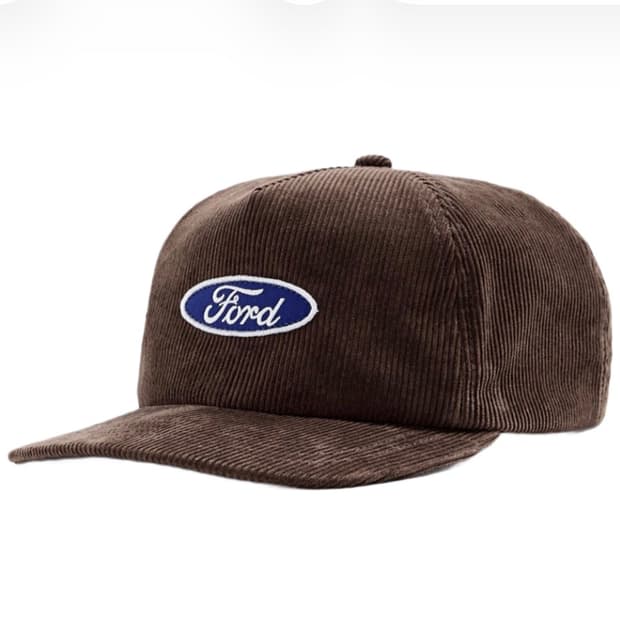 자라 코듀로이 캡 포드 패치 브라운 (M)