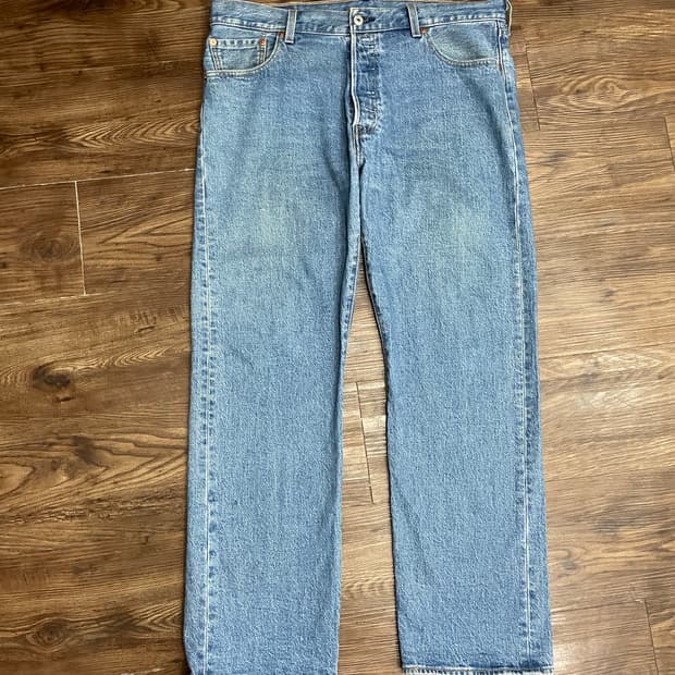 리바이스 501 1993 오리지널 스트레이트 핏 데님 팬츠