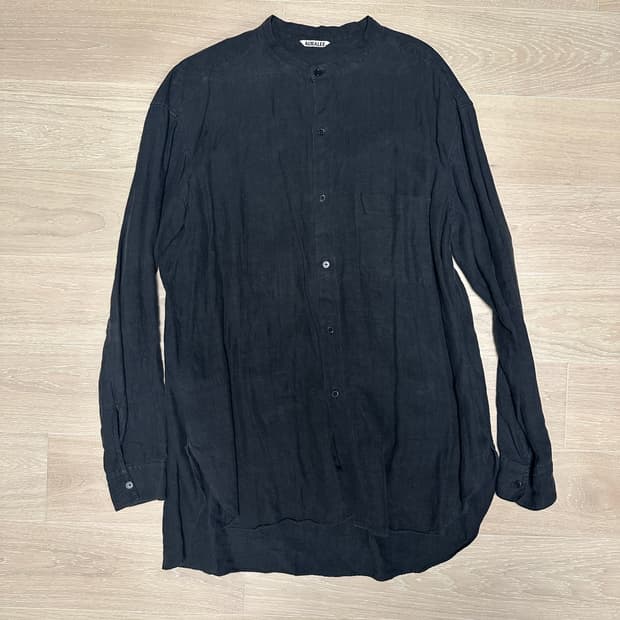 오라리 AURALEE 린넨 셔츠